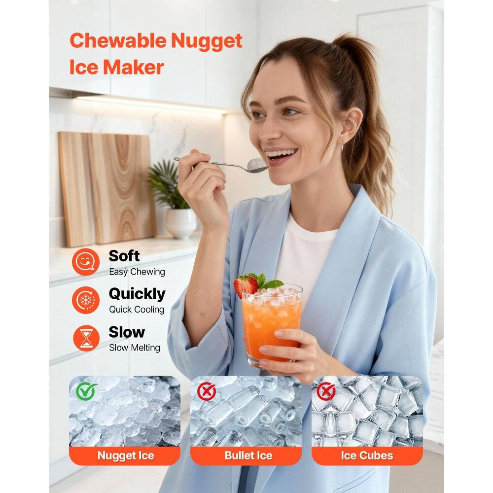 Chewable Nugget Ice Maker

Soft
Easy Chewing

Quickly
Quick Cooling

Slow
Slow Melting

Nugget Ice
Bullet Ice
Ice Cubes