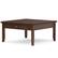 Angle Zoom. Simpli Home - Artisan Square Coffee Table - Russet Brown.