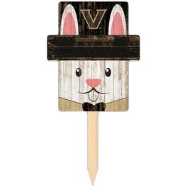 Fan Creations - Vanderbilt Commodores 16" x 19" Easter Bunny Yard Stake - Multicolor