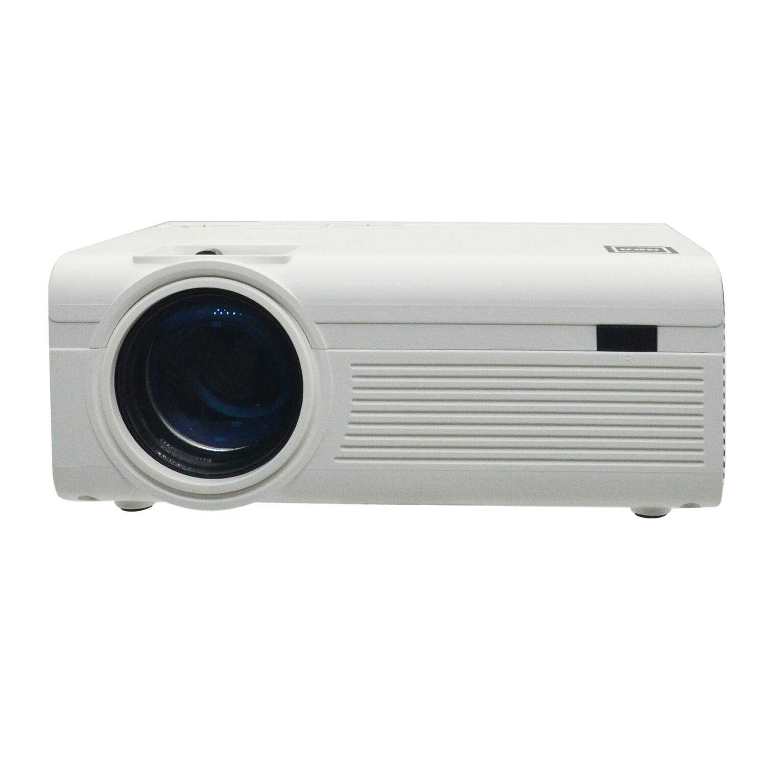 Alt View 6. RCA - 480p Home Theater Projector - White.