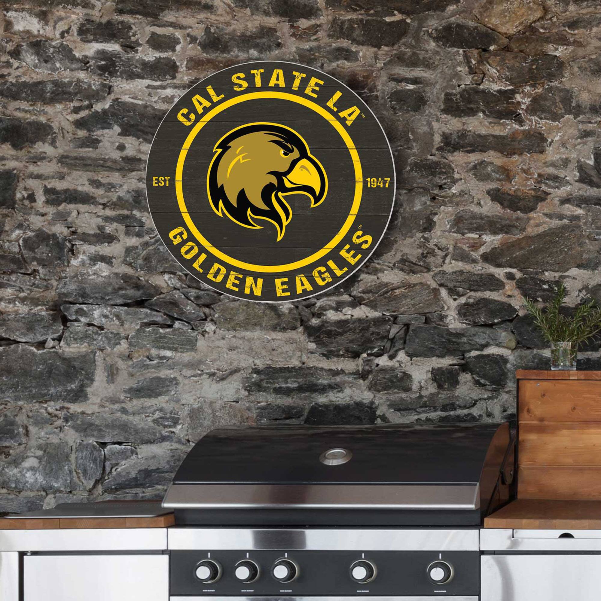 CAL STATE LA  
EST 1947  
GOLDEN EAGLES