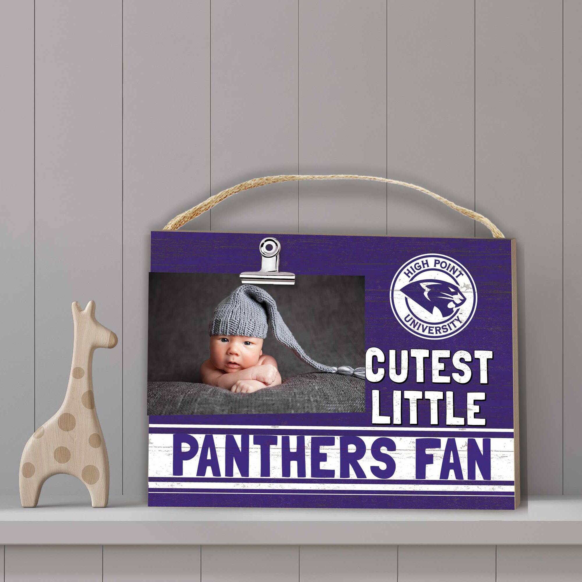 HIGH POINT UNIVERSITY  
CUTEST LITTLE  
PANTHERS FAN
