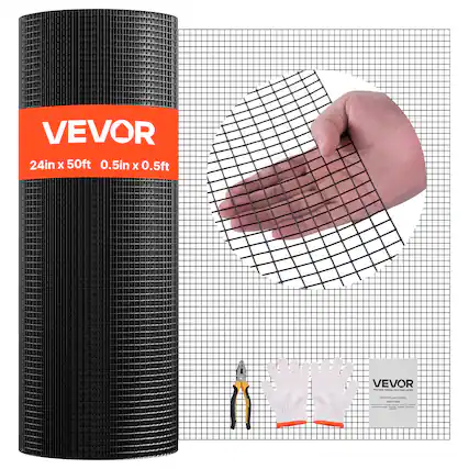 VEVOR 24in x 50ft 0.5in x 0.5ft