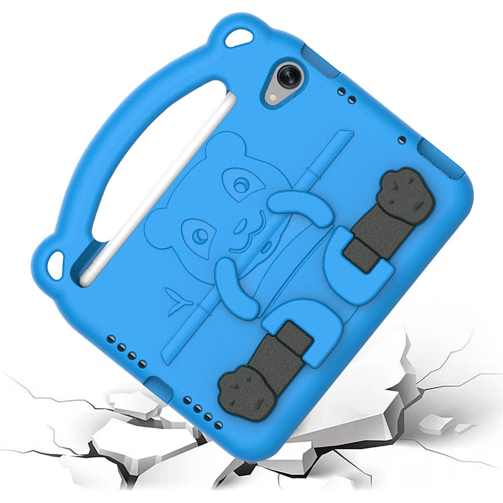 Alt View 13. SaharaCase - Teddy Bear KidProof Case for Apple iPad mini (A17 Pro) and Apple iPad mini (6th Generation 2021) - Blue.