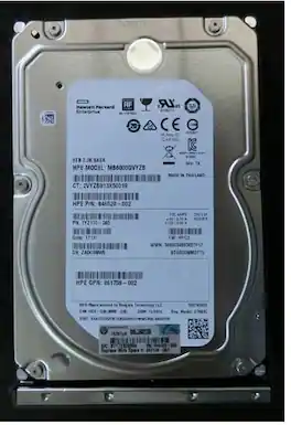 HP - 862134-001 - 6TB 7.2K DISK SATA-600 3.5IN 512E DS