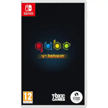Nintendo Switch
qube 10th Anniversary
12
www.pegi.info
Toxic Games
Clear River Games - E (Everyone)