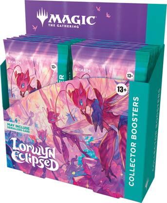 Wizards of The Coast - Magic: The Gathering Lorwyn Eclipsed Collector Booster Box (12 Packs)