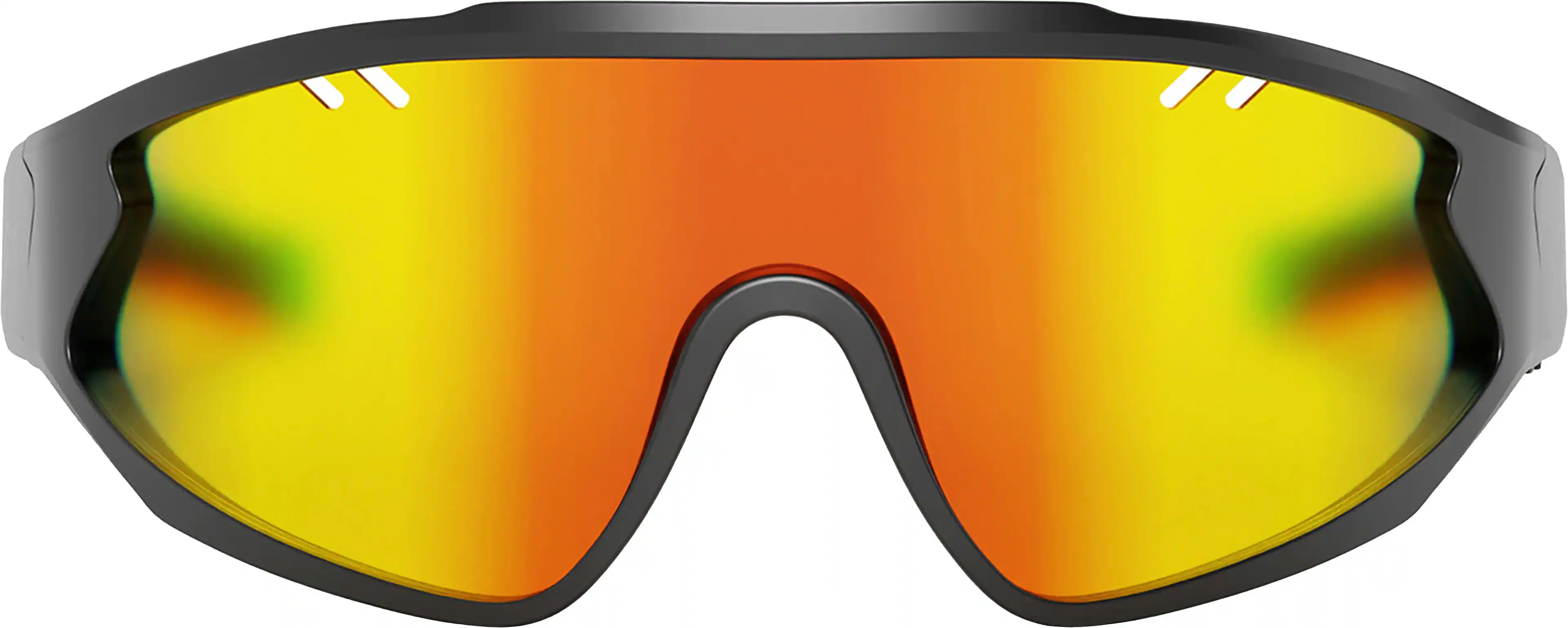 Front. Lucyd - Reebok Voltage Smart Eyewear Powered by Lucyd - Black/Red.