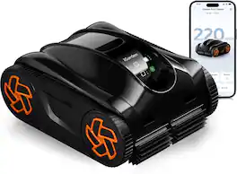 iGARDEN - Pool Cleaner K36, 220 Min Cordless Pool Vacuum Robot for Inground & Above Ground Pools, Smart Navigation