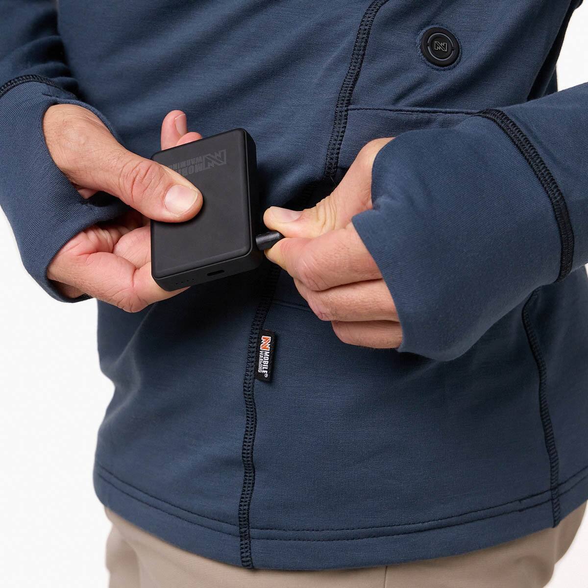 The text on the image reads:

"DA IUM OH NV Z WARMING MOBILE"

Corrected and grouped text:

"DA IUM OH NV Z WARMING MOBILE"