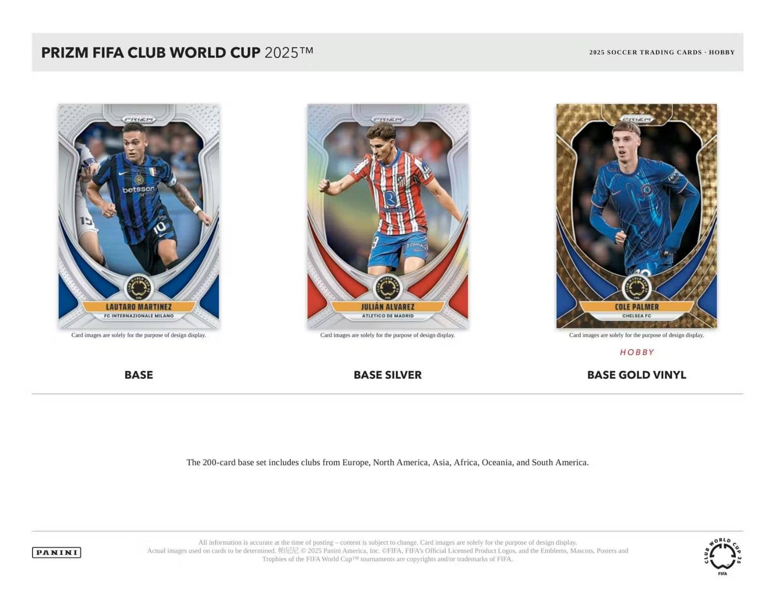 2025 Panini Prizm FIFA Club World Cup Soccer Hobby Box - Best Buy