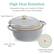 High Heat Retention
Designed to keep your meals hot & fresh for easy transfer to your dining table
- Tight Fitting Lid
- Thick Cast-Iron Walls
- Condensation Bumps Lock in Moisture