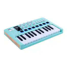 Arturia - MiniLab 3 Compact MIDI Keyboard Controller (Special Edition. Aquamarine)