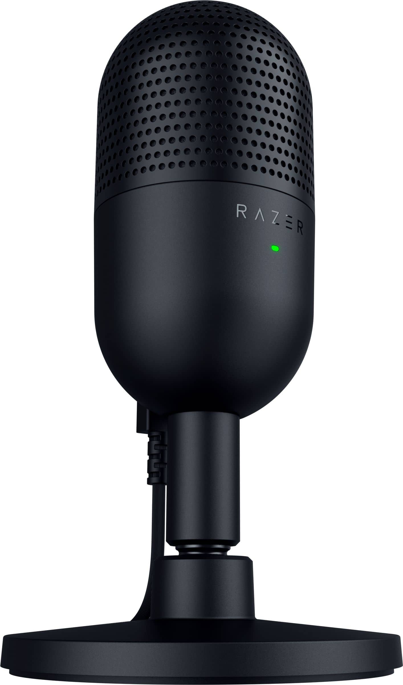Alt View 26. Razer - Seiren V3 Mini Wired Ultra-compact Condenser USB Microphone - Black.