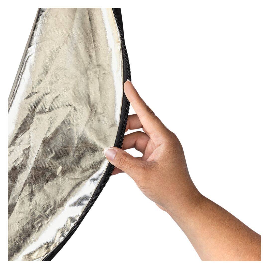 Left. Westcott - Westcott Illuminator 20 Inch Collapsible 5 In 1 Reflector for Light Control.
