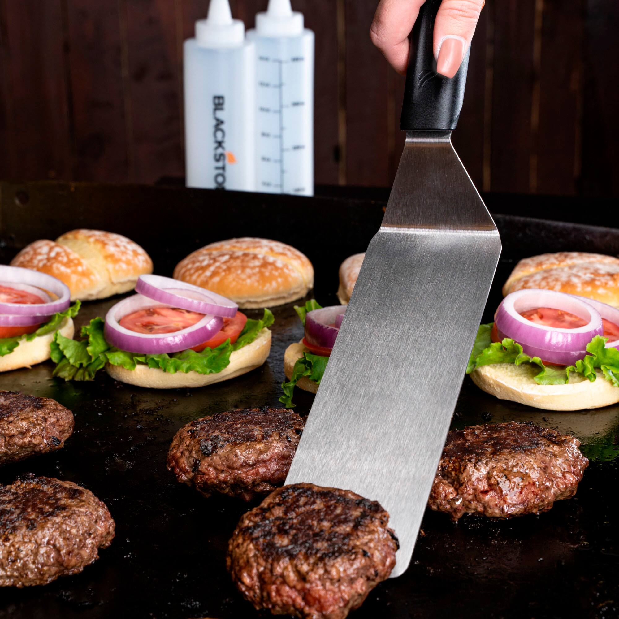 Alt View 14. Blackstone - 5-Piece Professional Griddle Toolkit - Silver.