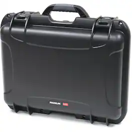 NANUK - Large Series 925 Lightweight NK-7 Resin Waterproof Case with Padded Divider, Black