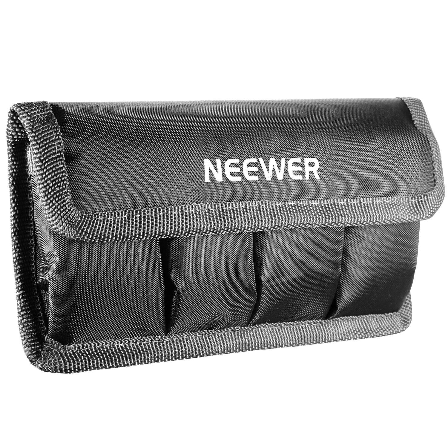 Alt View 2. Neewer - Universal Camera Battery Case - Holds LP-E6, EN-EL15, FW50 & AA Batteries for DSLRs.