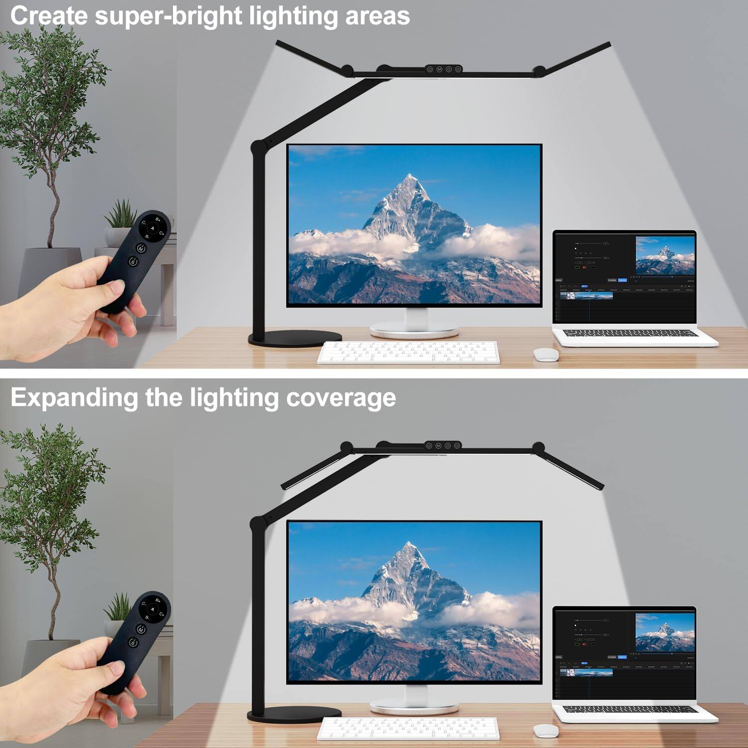 Create super-bright lighting areas

Expanding the lighting coverage