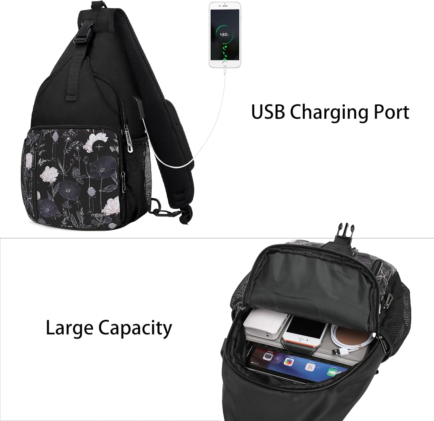 480 USB Charging Port  
Large Capacity