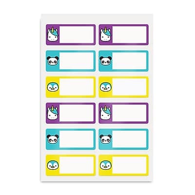 Avery - Multipurpose Labels, Matte 12 Labels/Sheet, 2 Sheets/Pack - Assorted price history on PriceWatchPro
