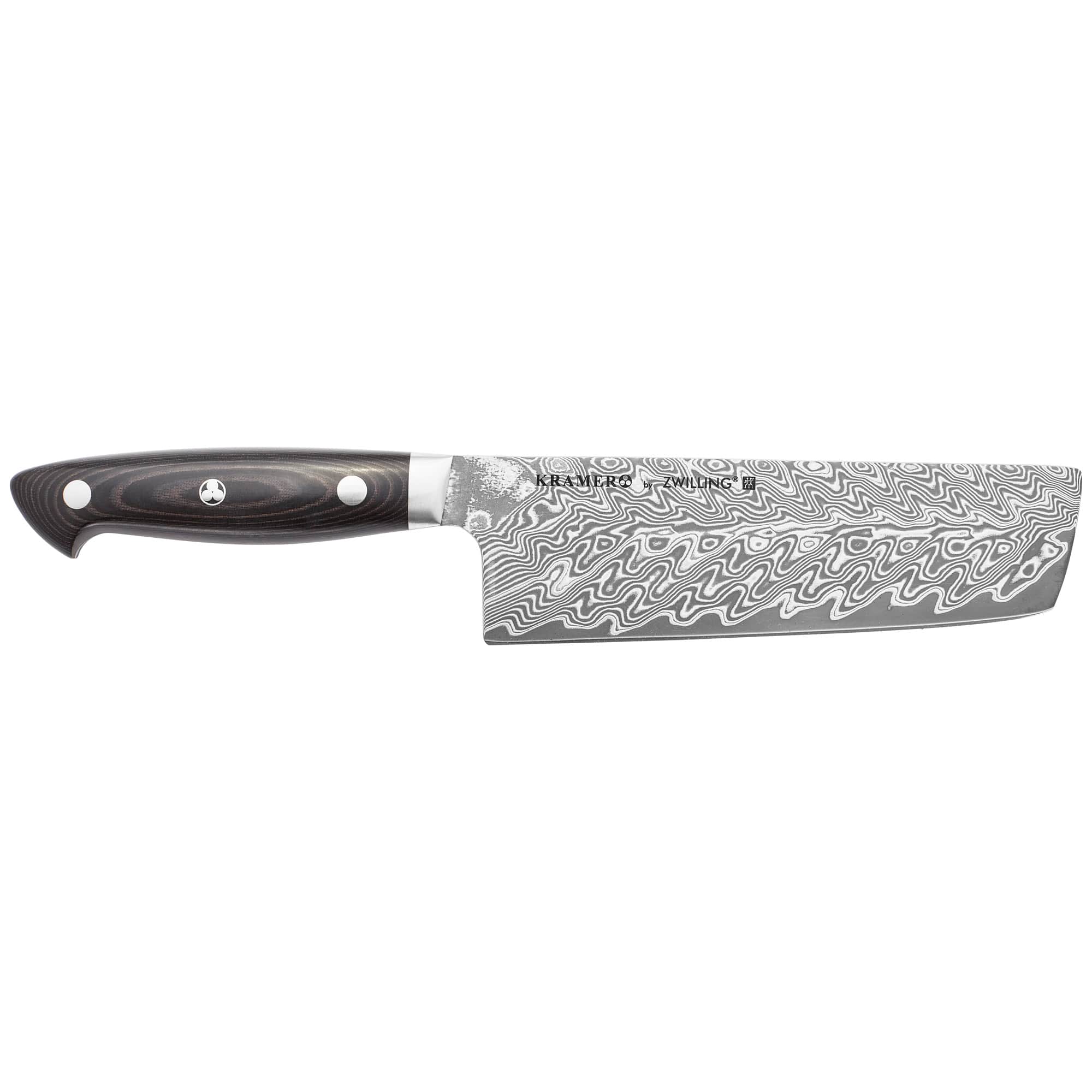 KRAMER by ZWILLING EUROLINE Damascus Collection 6.5-inch Nakiri Knife - Stainless Steel