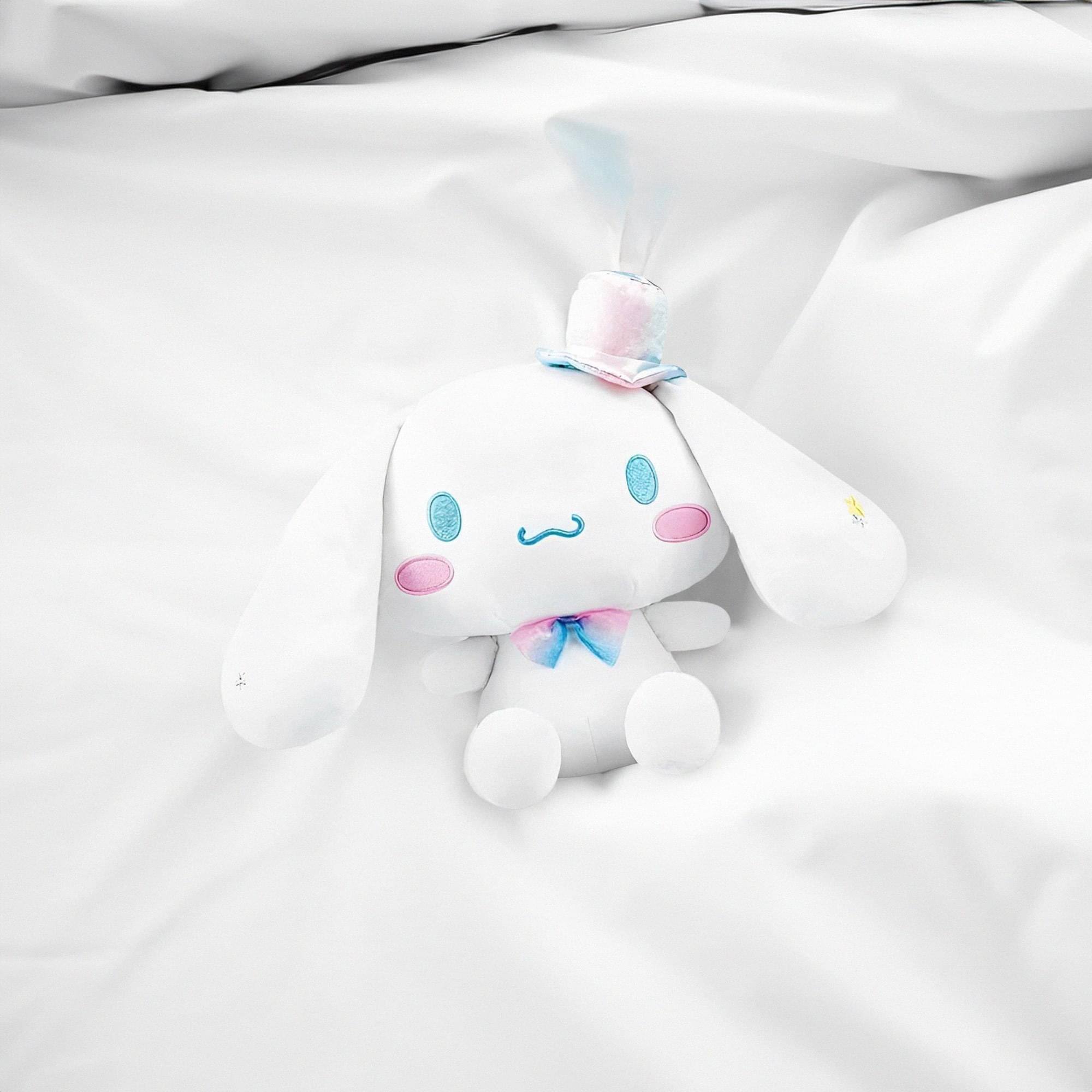 Alt View 10. Fiesta - Sanrio Cinnamaroll in Top Hat 9.5 Inch Plush - White.