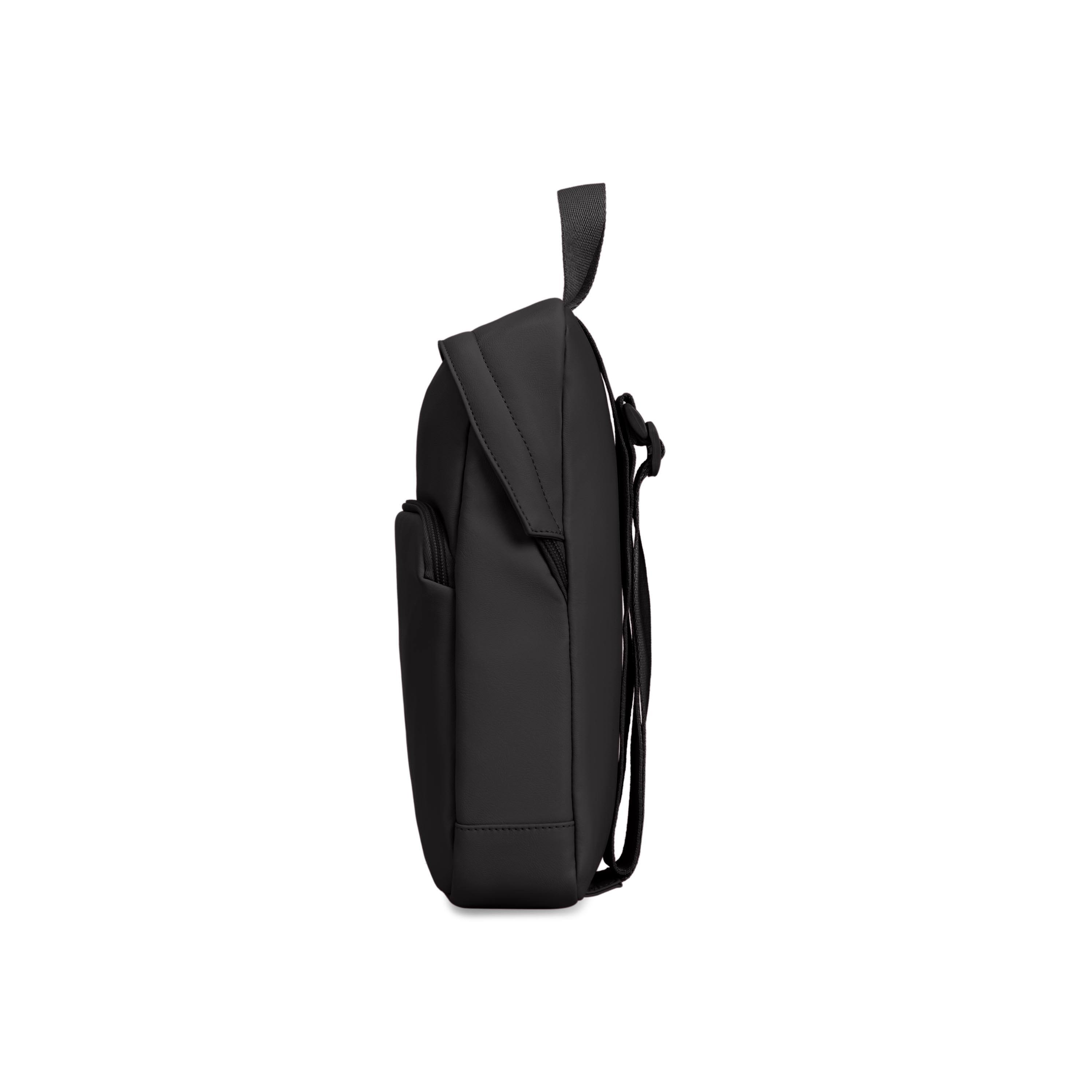 Left. Bugatti - Brussels Sling Bag - BLACK.