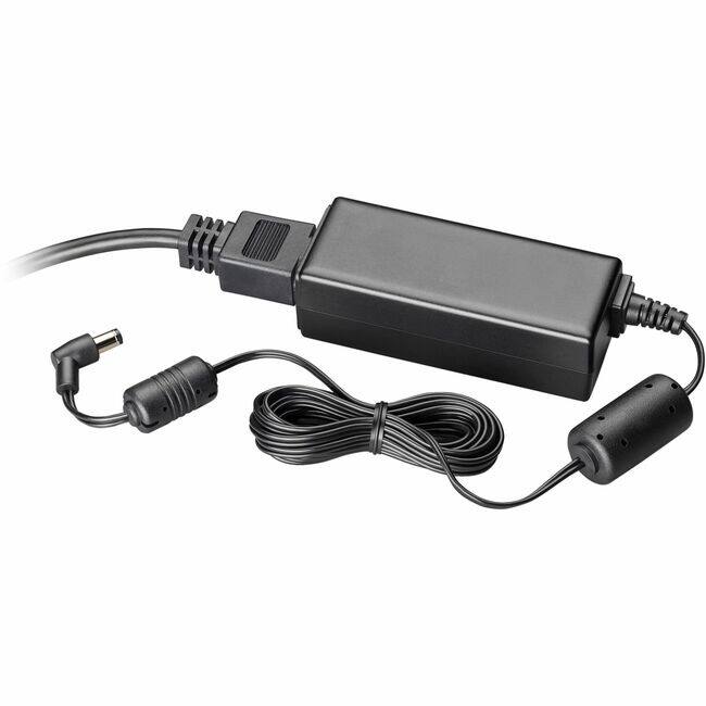 HP - Poly 25W Power Supply - Black - 120 V AC Input - 48 V DC Output - 25 W