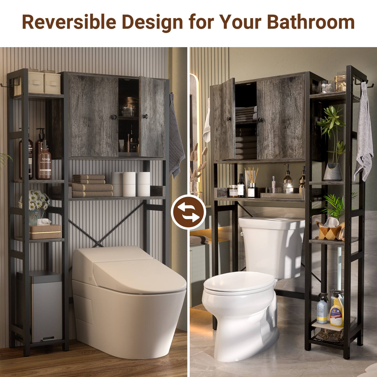 Reversible Design for Your Bathroom