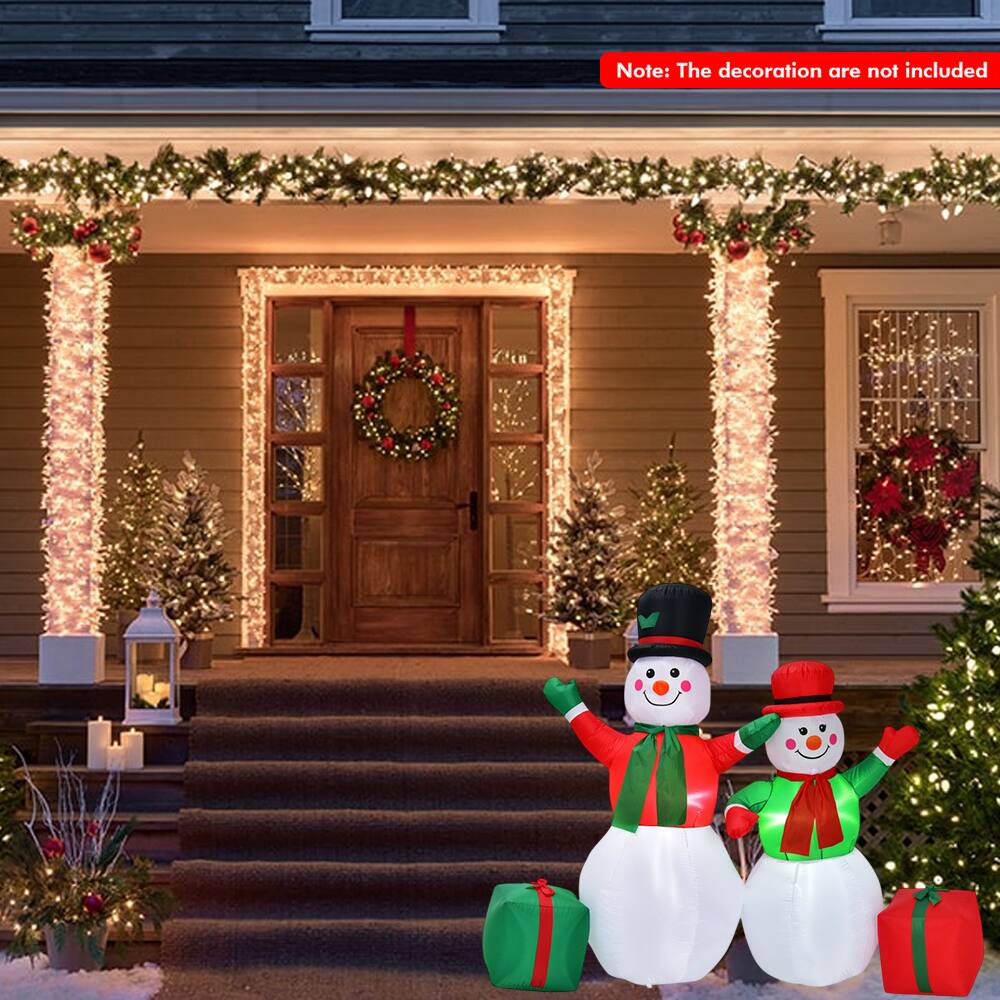 Note: The decorations are not included