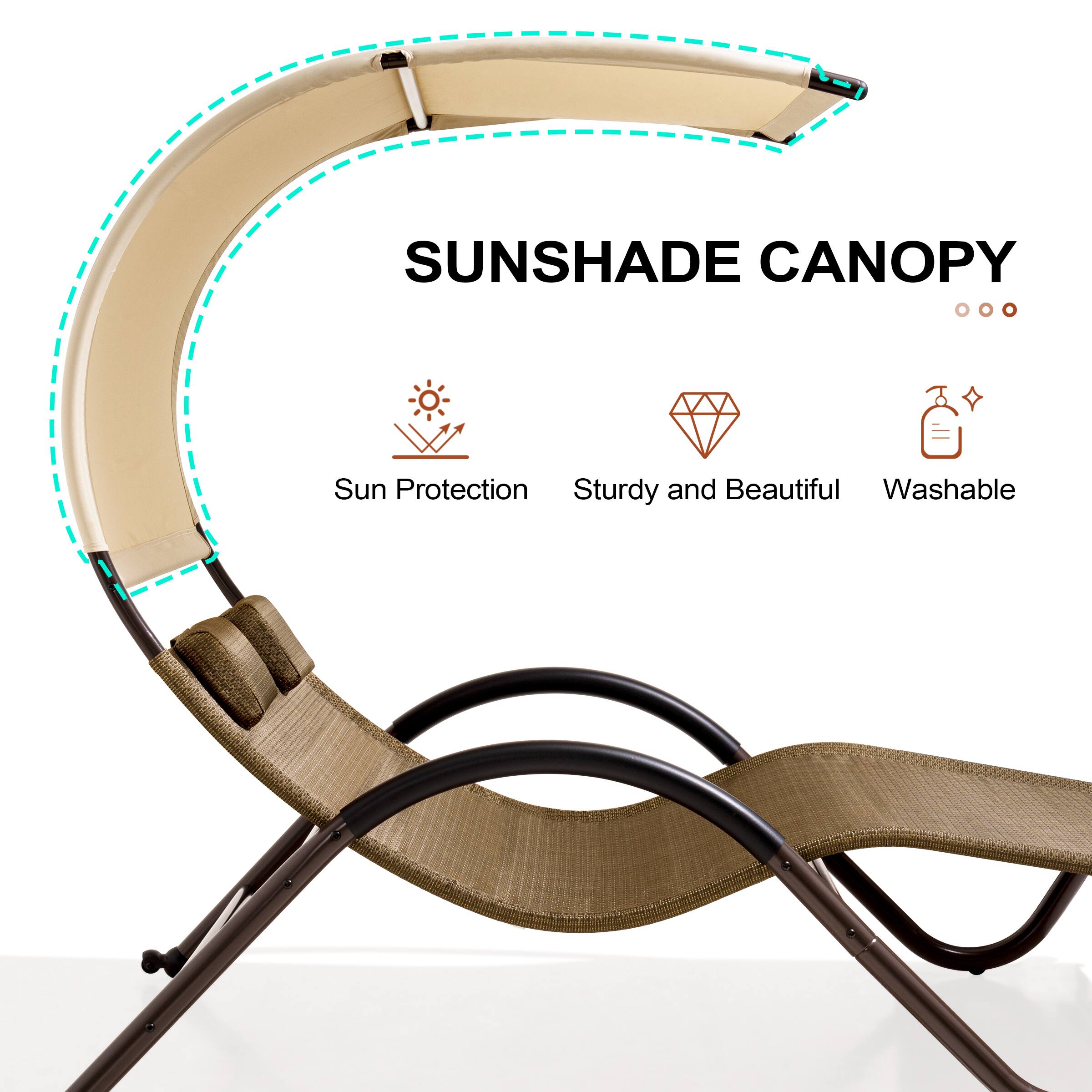 SUNSHADE CANOPY

- Sun Protection
- Sturdy and Beautiful
- Washable