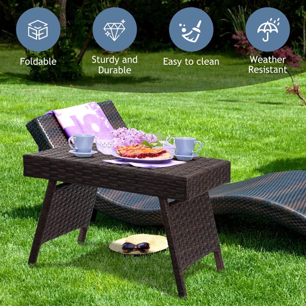 Foldable, Sturdy and Durable, Easy to clean, Weather Resistant