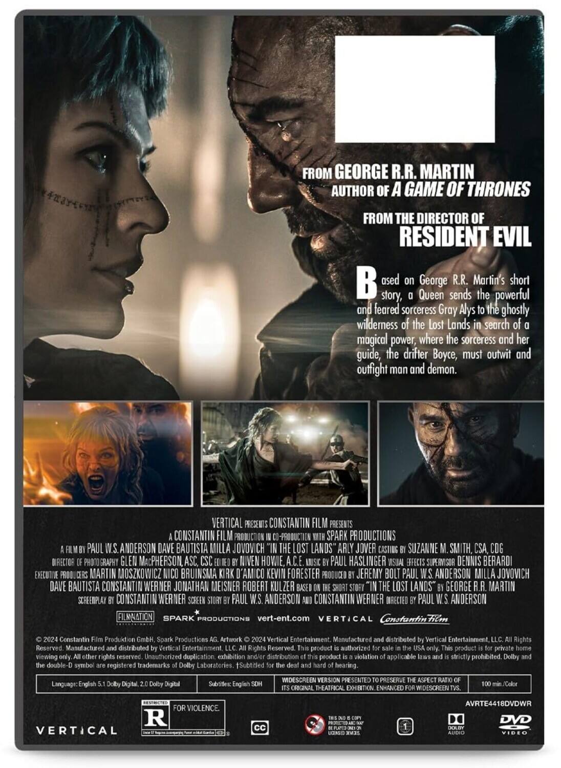 Alt View 1. In the Lost Lands   - DVD.