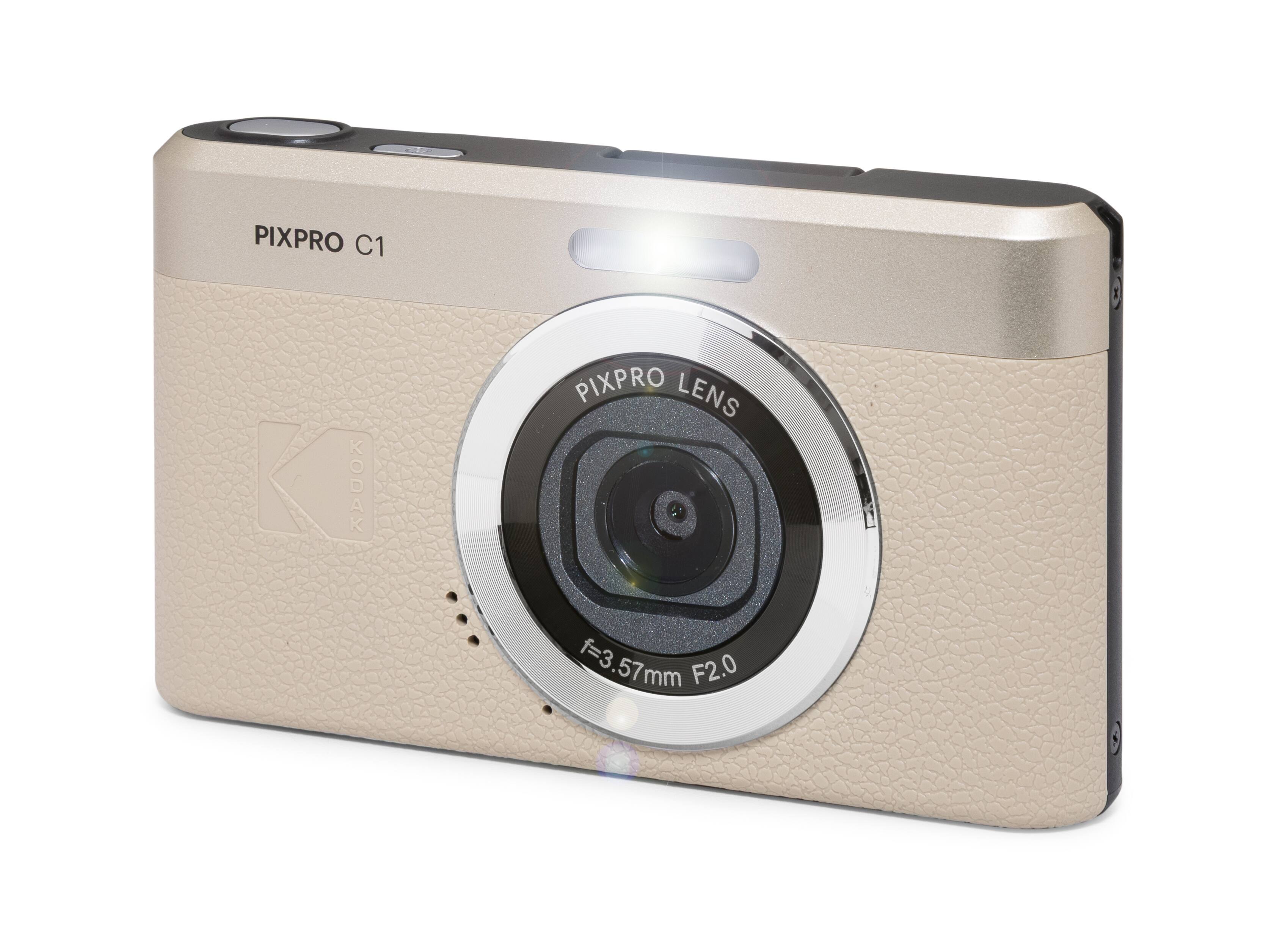 Kodak PIXPRO C1 Digital Camera Tan DSC-C1-TN-US-1 - Best Buy