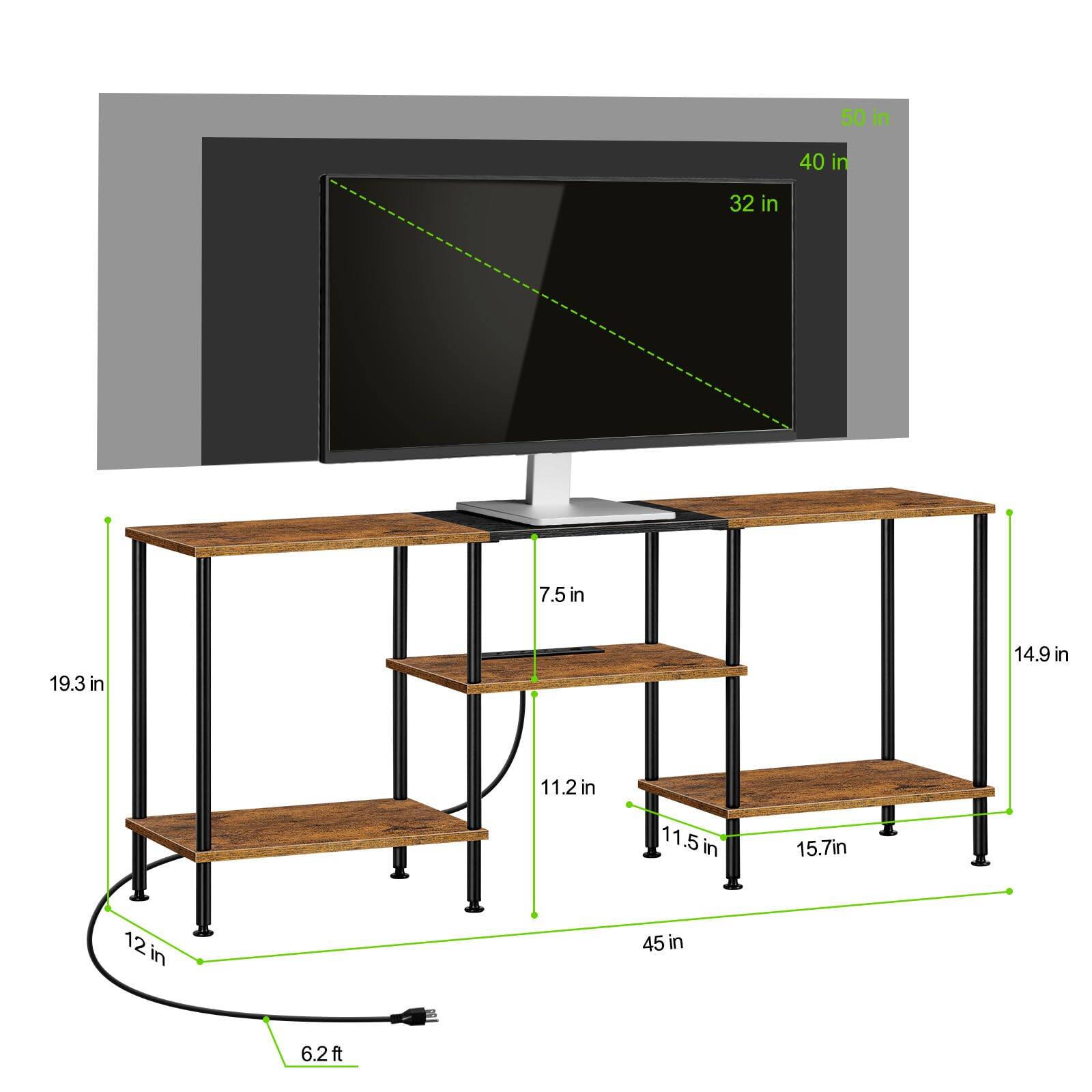 50 in  
40 in  
32 in  
7.5 in  
19.3 in  
14.9 in  
11.2 in  
11.5 in  
15.7 in  
12 in  
45 in  
6.2 ft