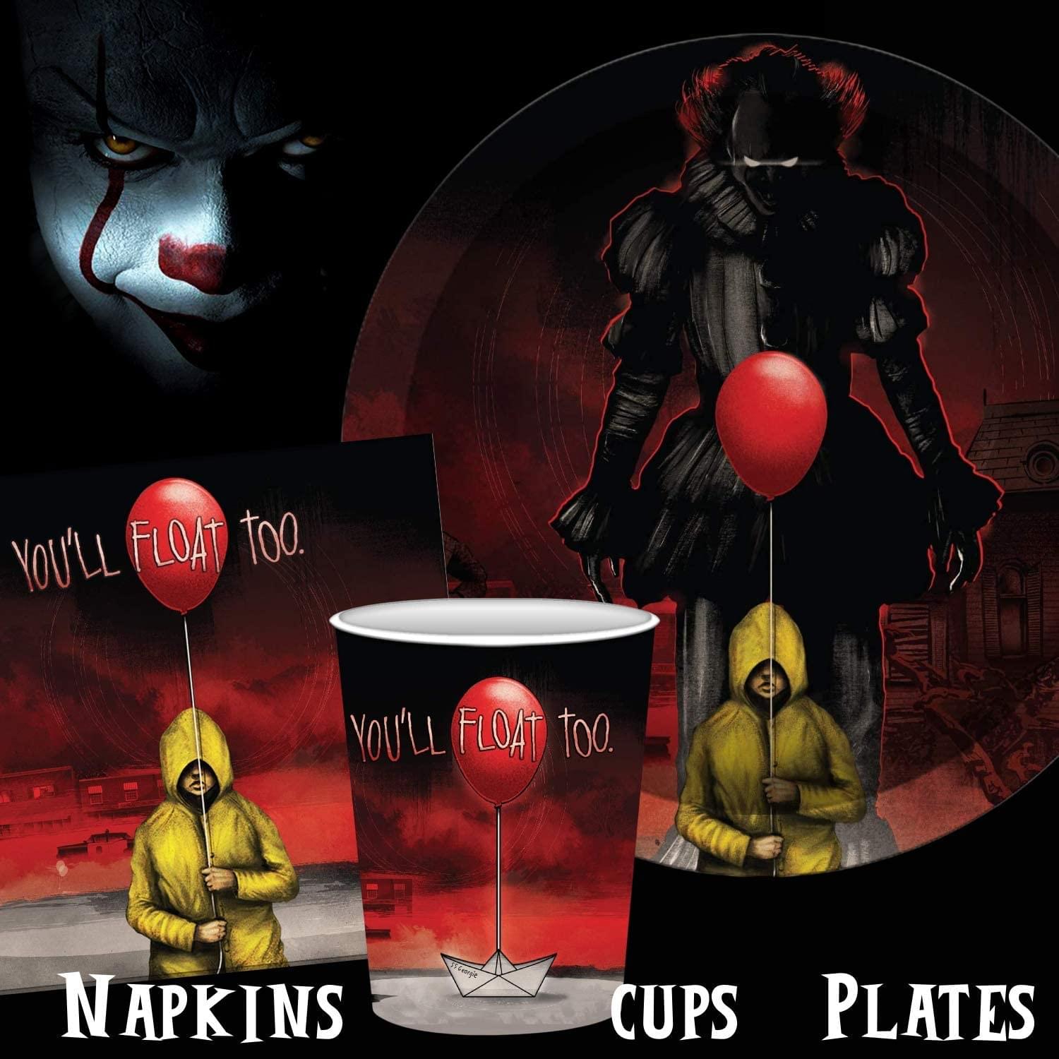YOU'LL FLOAT too.  
NAPKINS  
CUPS  
PLATES