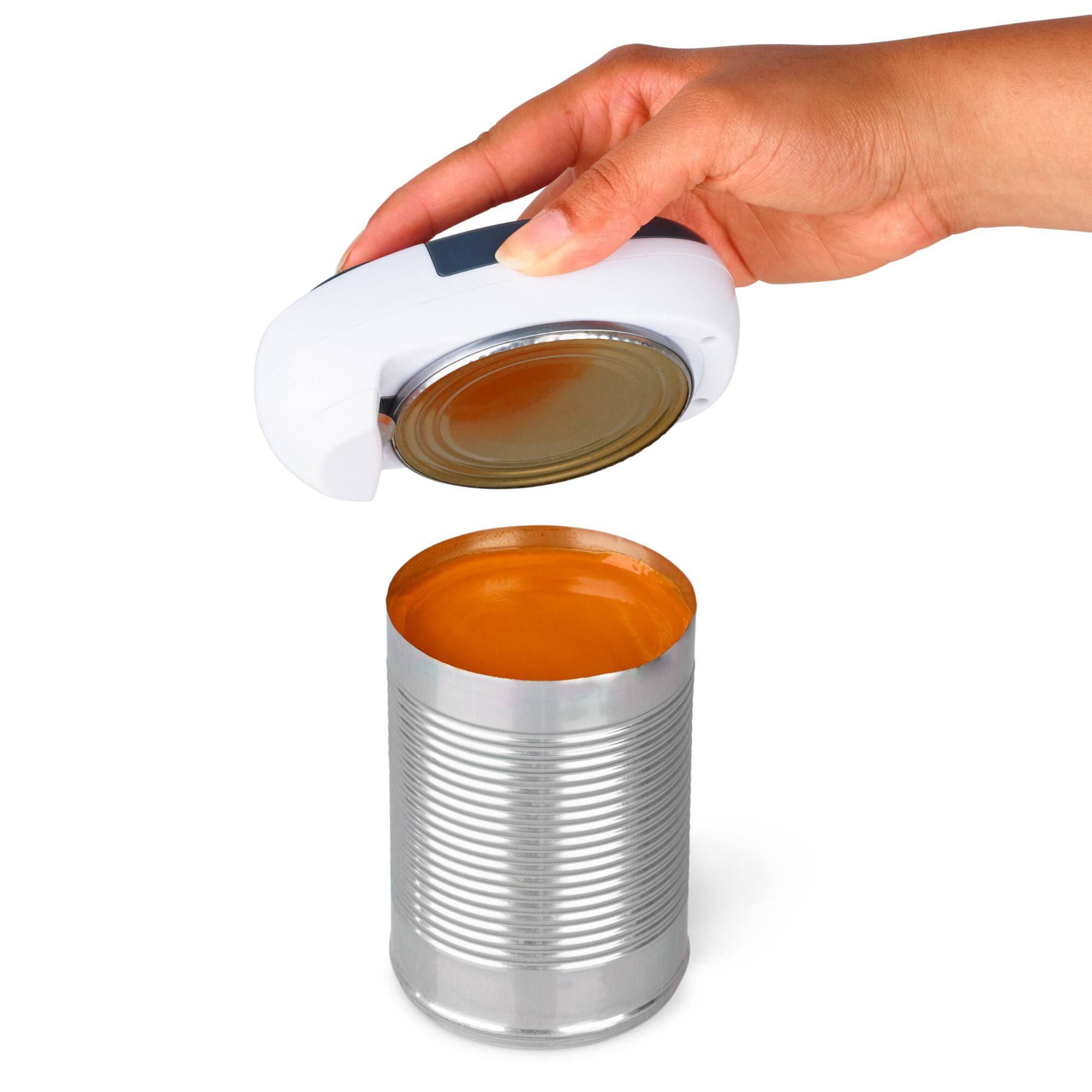 Alt View 6. Zyliss - EasiCan Electric Can Opener - White.