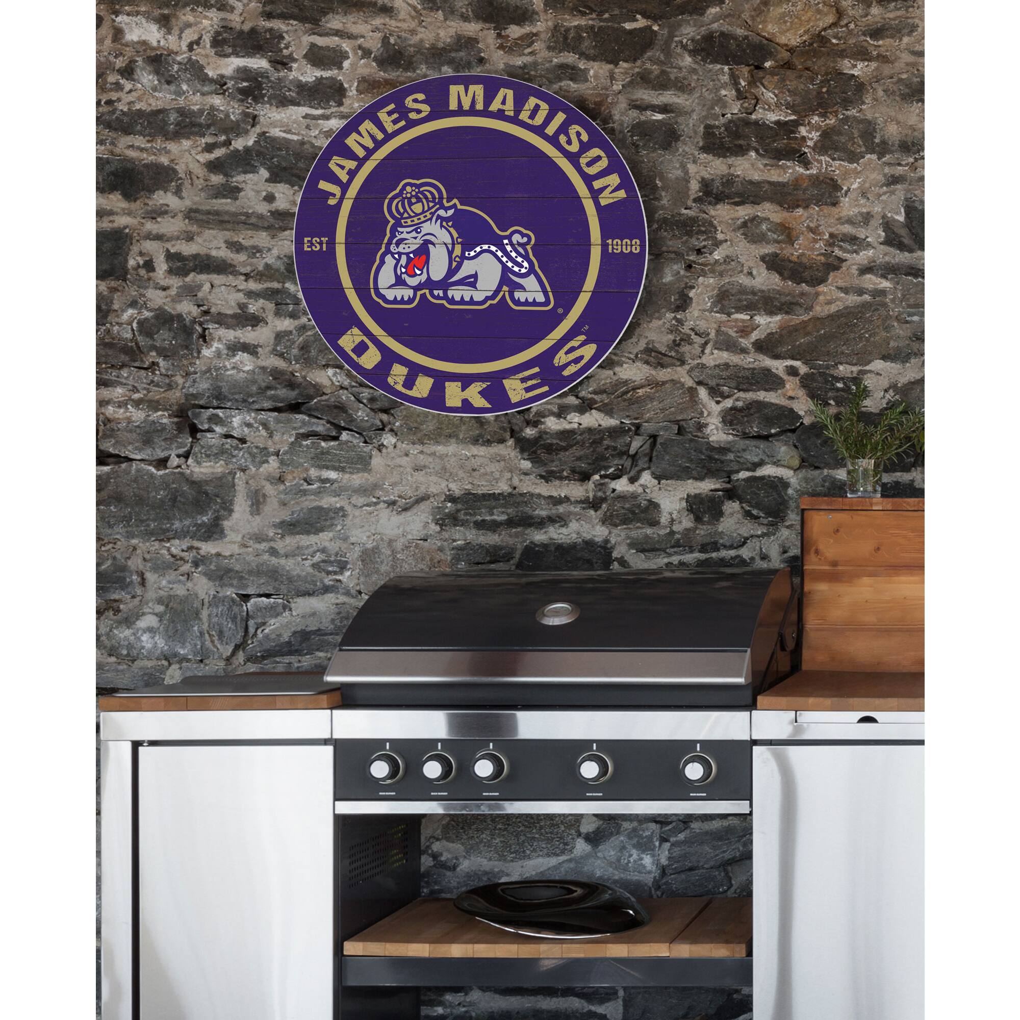 JAMES MADISON  
EST 1908  
DUKES