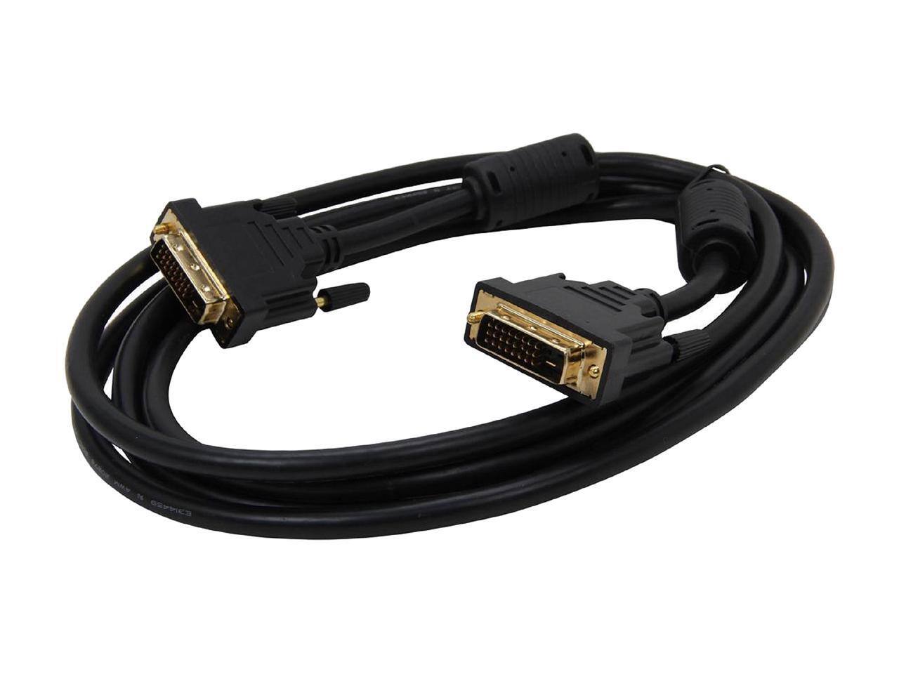 Alt View 1. Nippon Labs - Nippon Labs DVI-10-DD-2P 10 ft. DVI-D Male to Male Cable with Digital Dual-link, Black (2-Pack).
