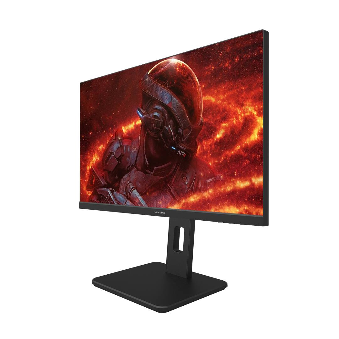 Alt View 4. Viewedge - Viewedge 24 Inch Gaming Monitor 4K 60hz, IPS 5ms 2160p 110% sRGB, Type C,HDMI & DP Port, Built-in Speakers - Black.