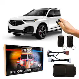 MPC - Remote Start Kit For Acura MDX 2023-2025 | 2-Way 4-Button Remotes | Plug & Play - Black