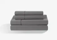 Bedgear - Dri-Tec Moisture-Wicking Sheet Sets- Queen - Gray - Front_Zoom