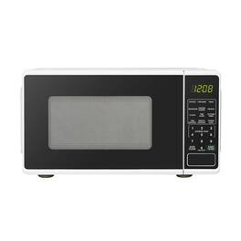Forest'nSky - 0.7 Cu Ft 700W Countertop Microwave, Sensor Cook, Easy Clean - White