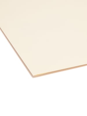 Alt View 3. Smead - Smead Recycled File Folder, 2/5-Cut Tab, Right Position, Legal Size, Manila, 100/Box (15385) - Manila.