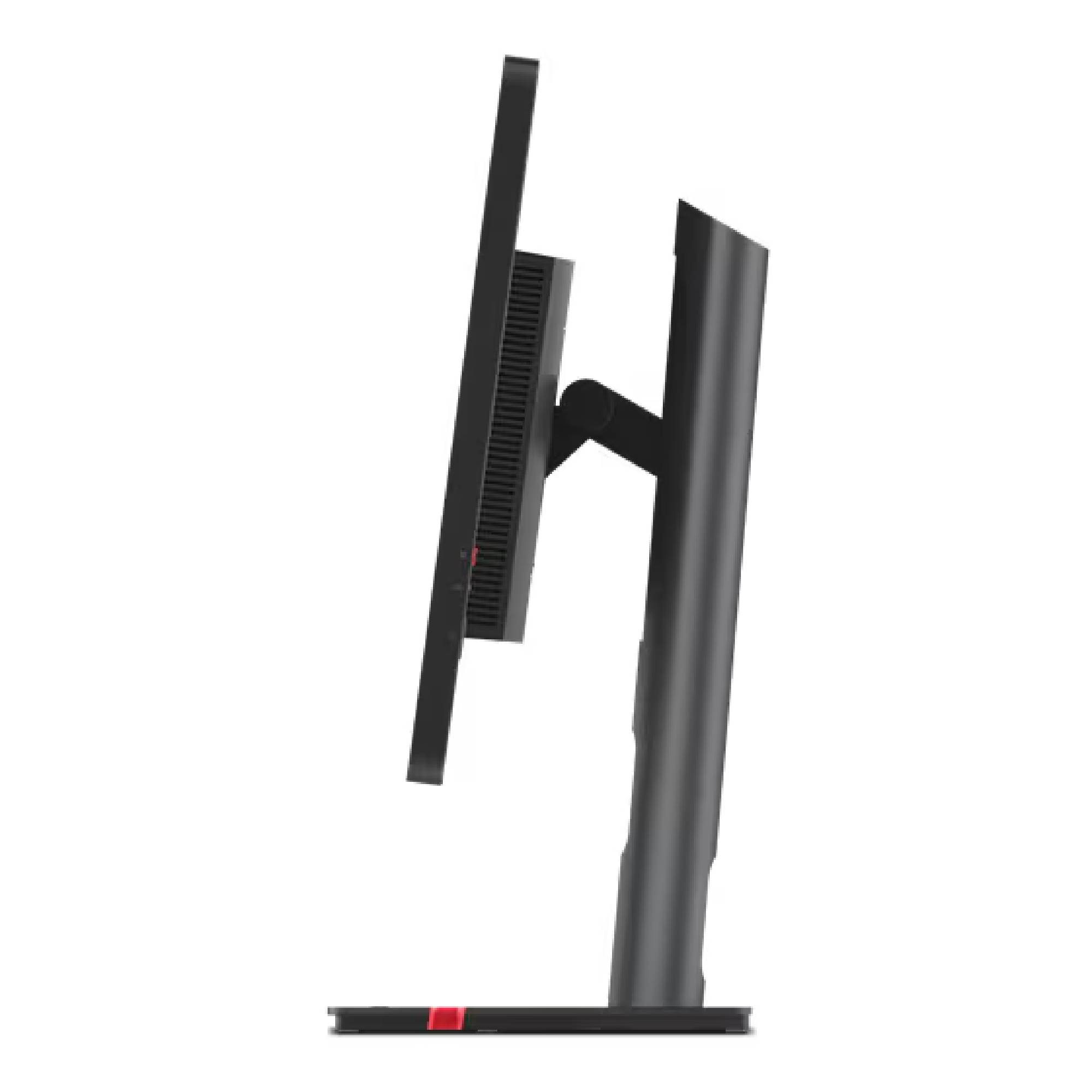 Back. Lenovo - Lenovo ThinkVision P27h-30 27" Monitor 2560x1440 IPS 60Hz 4ms - Raven Black.