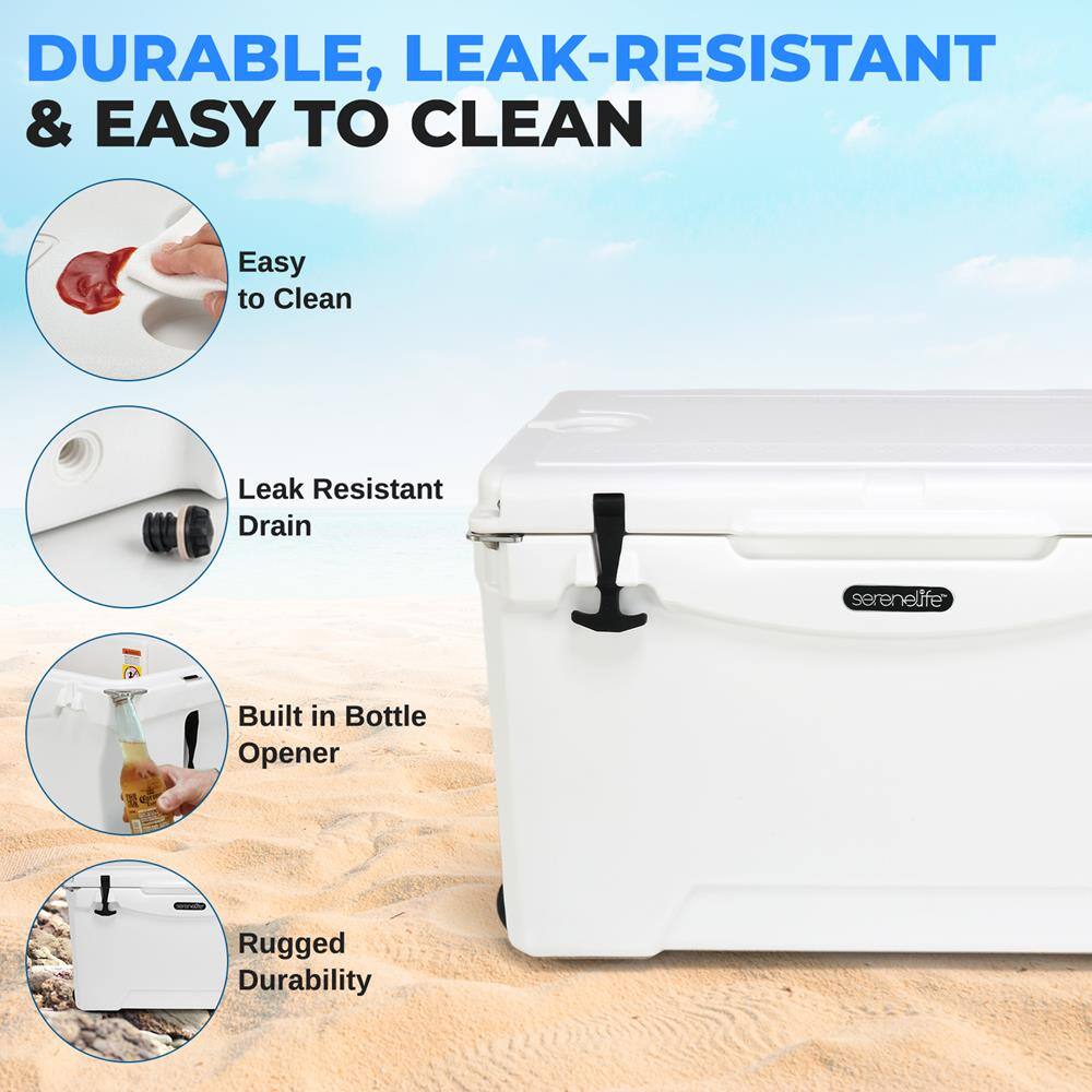 DURABLE, LEAK-RESISTANT & EASY TO CLEAN

- Easy to Clean
- Leak Resistant Drain
- Built in Bottle Opener
- Rugged Durability
