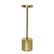 Front. Simple Designs - 12.75" Mushroom Magic Disc Dimming & Rechargeable Cordless 4-Way Touch Sensor Stick Desk Lamp - Gold.