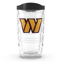 Tervis - Washington Commanders 10oz. Emblem Classic Wavy Tumbler with Lid - Multicolor