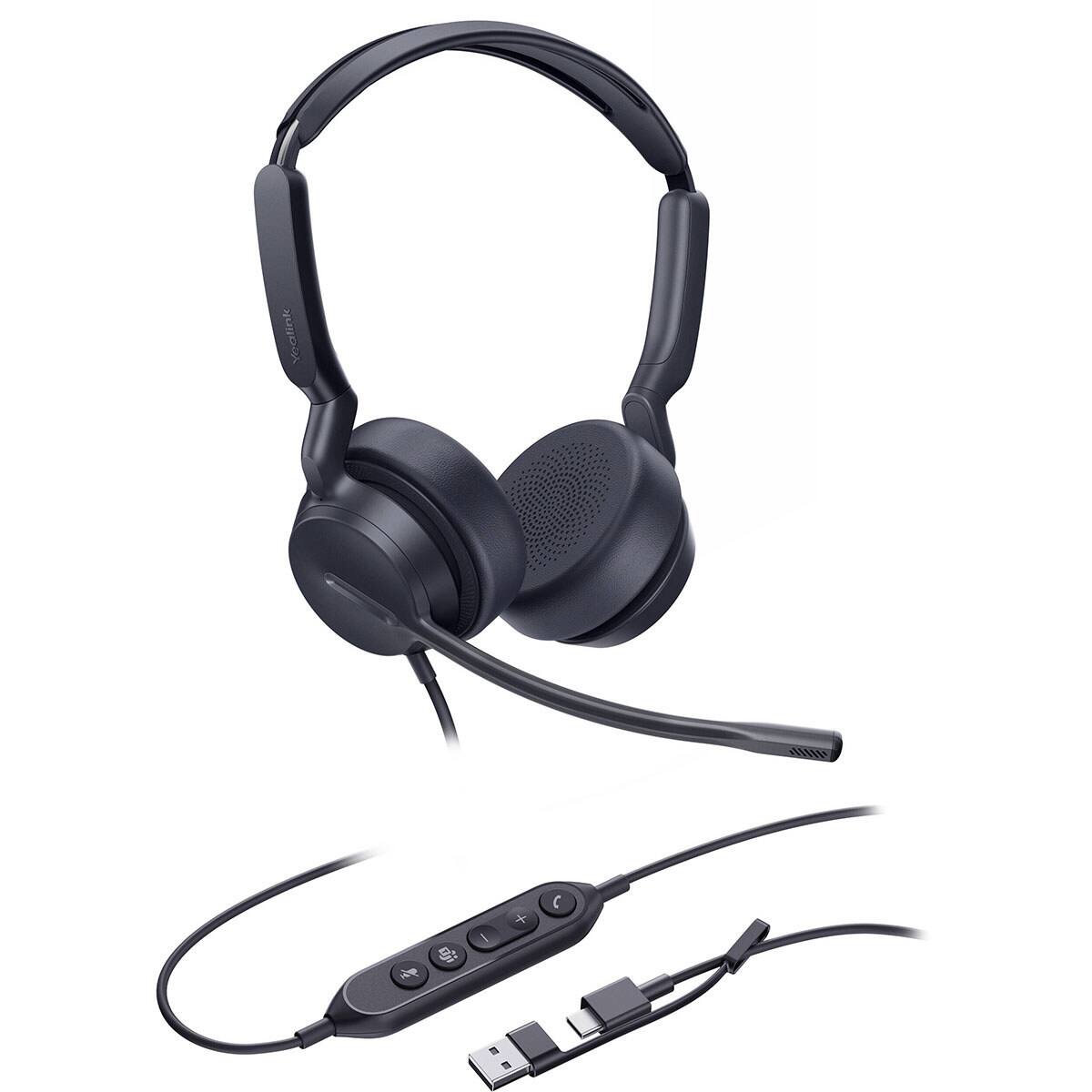 Alt View 1. Yealink - Yealink Yealink UH42 Headset - Red.